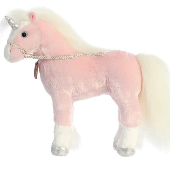 Breyer Plush 13" Aurora Pink Unicorn Summer 2021 Collection Plush Stuffed Animal - Picture 3 of 15